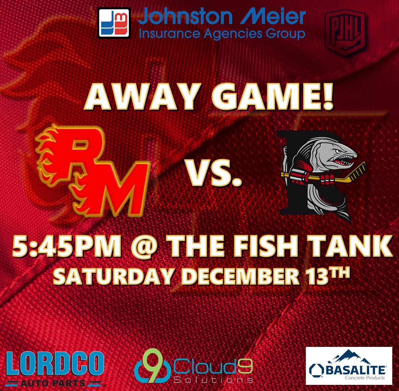 FLAMES GAME DAY!
Regular Season Game No. 26!
📍- The Cam
🆚 - @richmond.sockeyes 
⏰ - 5:45pm puck drop 
📺 - @flohockey 
🔥🔥🔥🔥