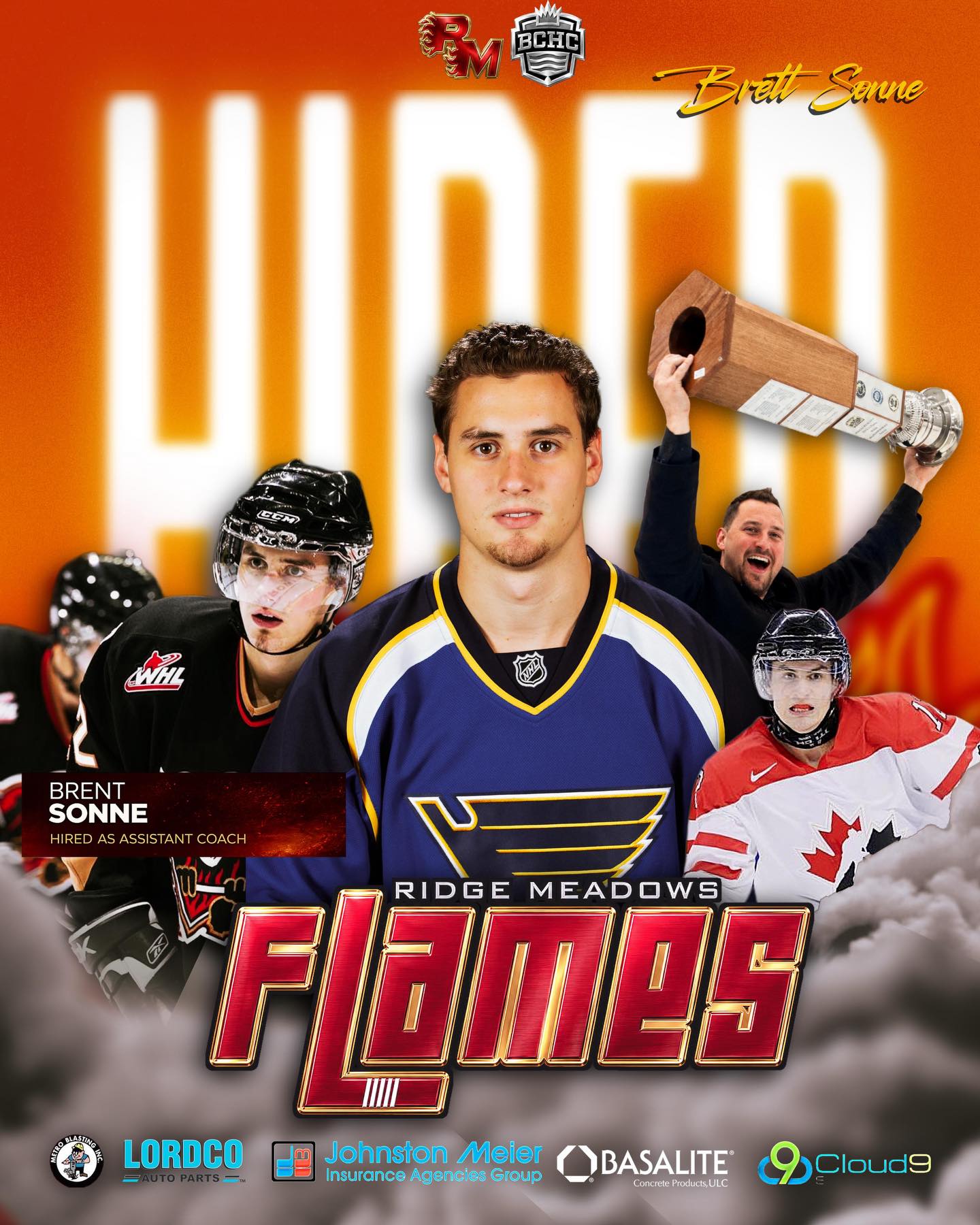 HIRED:

We are proud to announce that we have re-hired Brett Sonne as an assistant coach.  He is from Maple Ridge and he previously served on our coaching staff from 2021/22 through 2023/24, being a key staff member of the first win of our 3-Peat Championships!  He has distinguished junior, international, and professional hockey careers.  Brett played in the WHL and is the 5th member of our coaching staff to have professional playing experience!  Having Brett re-join our organization is another massive commitment to provide the very best junior hockey experience for our athletes!

Brett has a successful hockey resume.  He played his junior hockey in the WHL with the @whlhitmen collecting 171 PTS in 226 games.  He represented Canada internationally three times and captured gold medals at the 2008 Ivan Hlinka U18 World Championship and the 2009 World Junior Championship.  He won the 2009 WHL Player of the Year award.  He was drafted 85th overall in the 2007 NHL entry draft by the @stlouisblues  Brett played in 271 AHL games and played 5 years professionally in Europe.  He has also coaching experience at the junior level and has spent the previous 2 seasons with the Coquitlam Express of the BCHL.  We are thrilled to have Brett re-join our organization and to have him work with our athletes as they pursue their goals and aspirations. 

Welcome home, Brett!
🔥🔥🔥🔥