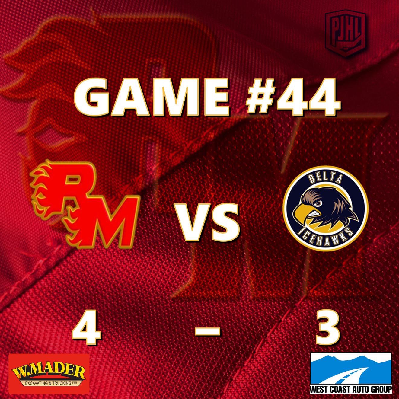 4-3 W @ The Cam!

Next up is Burnaby next Friday back at The Cam!

🔥🔥🔥🔥