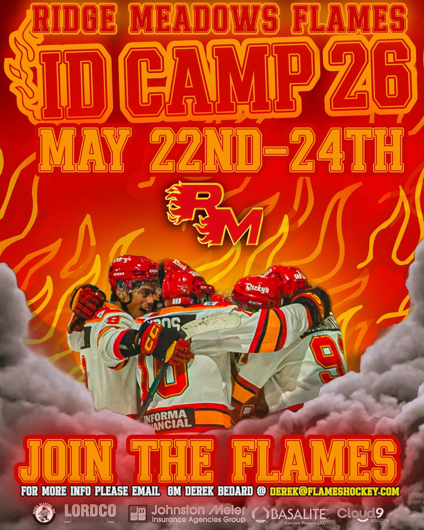 See the link in our bio for our 2026 Spring ID Camp!
New format this year: 1 practice, 3 camp games, and an ID Camp All Star Game vs @icehawks !
Sign up today! 
🔥🔥🔥