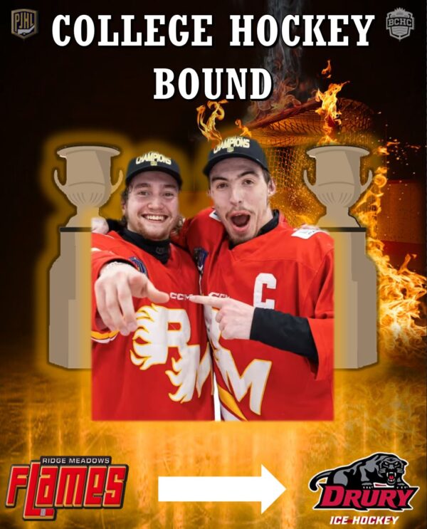 COLLEGE HOCKEY BOUND!