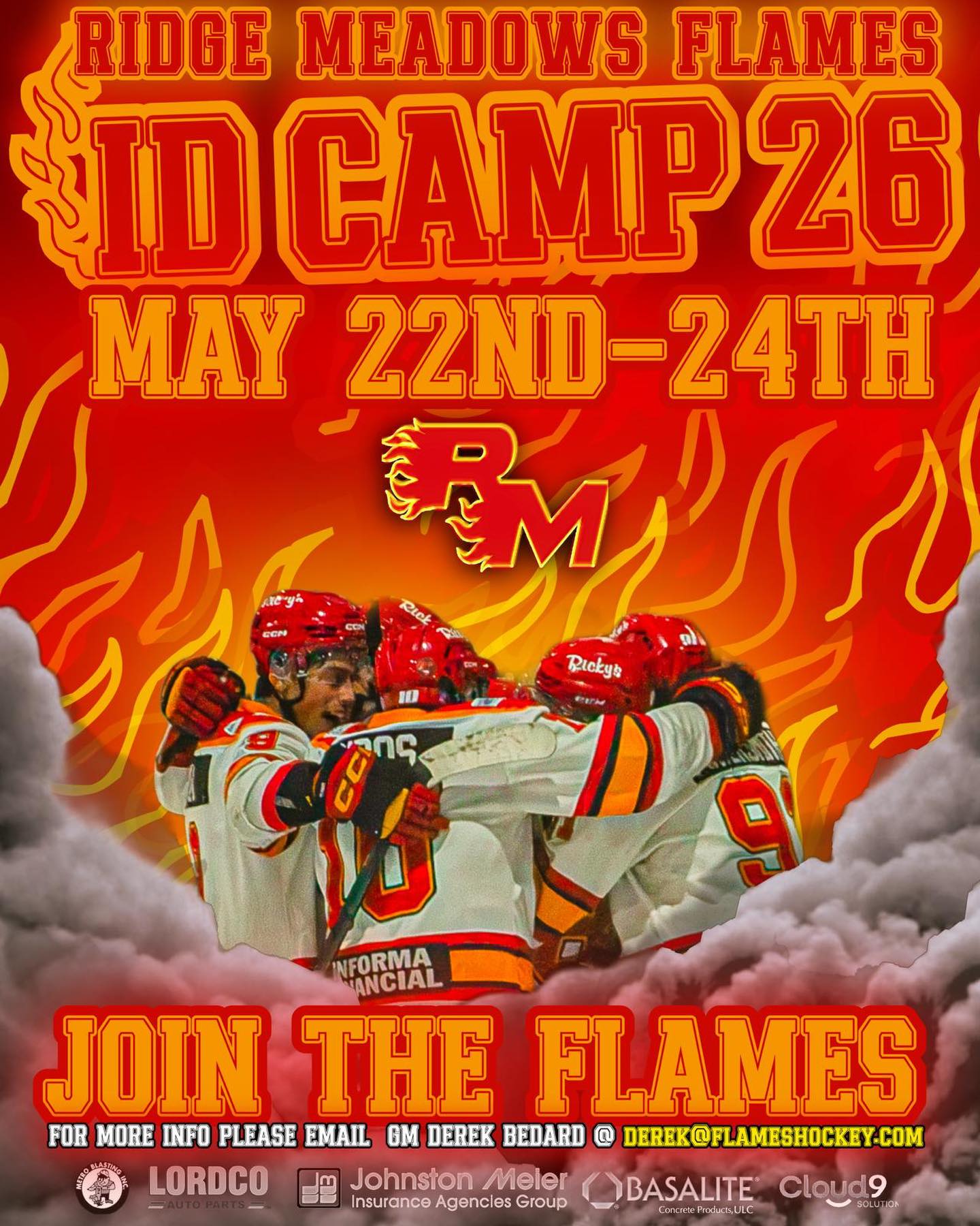 See the link in our bio for our 2026 Spring ID Camp!
Lots of opportunity, spots filling quickly, and it’s fast approaching!
New format this year: 1 practice, 3 camp games, and an ID Camp All Star Game vs @icehawks !
Sign up today! 
🔥🔥🔥🔥