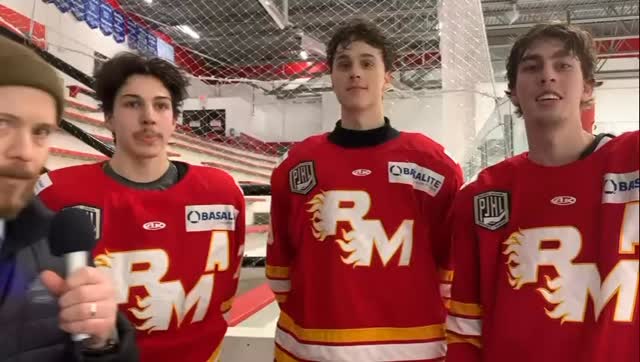 Post game thoughts from @james.eagle7 @cohenmuc @eriksollied_ after our 8-3 W at home!
🔥🔥🔥🔥